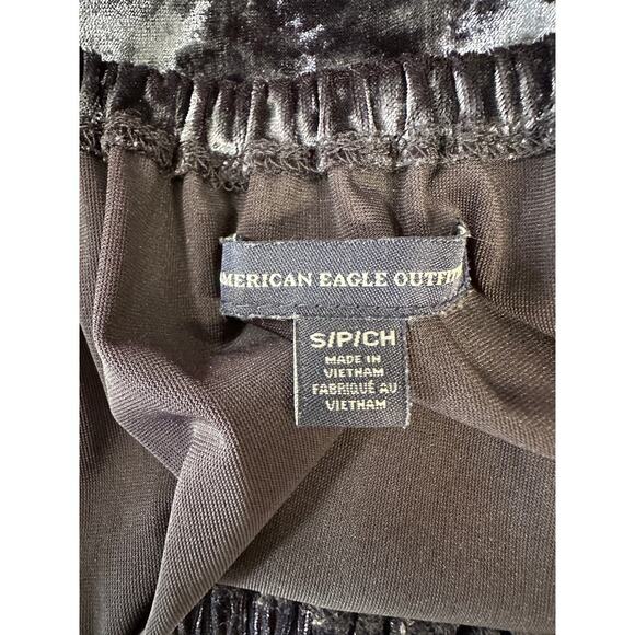 Crushed Velvet Off-Shoulder Peasant Top โ Fairygrunge Coquette S - Picture 7 of 9